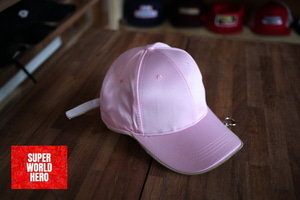 무지 핑크색 모자, 무지 분홍색 모자, 무지 핑크색 지퍼 모자, 핑크색 천모자 / 야구모자, 볼캡, 캐쥬얼캡, 스트릿 패션, 심플한 모자
