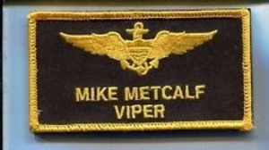 NASA/우주패치 015 - 자수와팬 슈퍼월드 군대패치 자수공장 MIKE METCALF VIPER PATCH