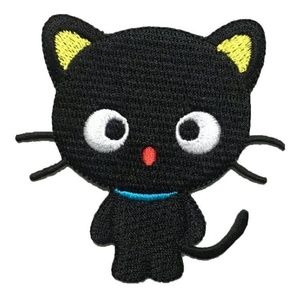 동물패치 241 - 자수와팬 슈퍼월드 자체제작 자수공장 [고양이패치, 고양이] 검은고양이