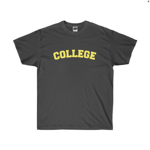 TRC069  대학생티셔츠, 대학교반티, 대학교동아리티,칼리지티셔츠, 차콜색, 커플티 /그래픽반팔티셔츠, 라운드면티, 라운드반팔티, 기본면티셔츠, 반팔티셔츠
