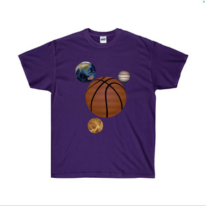 TRC021 농구티셔츠, 보라색, 커플티 /그래픽반팔티셔츠, 라운드면티, 라운드반팔티, 기본면티셔츠, 반팔티셔츠