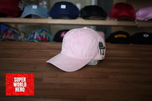 핑크색 모자, 핑크 스웨이드캡, YOUTH 레터링 / 야구모자, 볼캡, 빈티지스타일, 캐쥬얼캡, 스트릿 패션, 심플한 모자