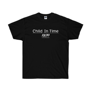 TRC0116  CHILD IN TIME  티셔츠, 검정색, 커플티 /그래픽반팔티셔츠, 라운드면티, 라운드반팔티, 기본면티셔츠, 반팔티셔츠