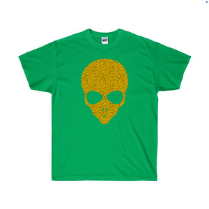 TRC083  외계인티셔츠, 초록색, 커플티 /그래픽반팔티셔츠, 라운드면티, 라운드반팔티, 기본면티셔츠, 반팔티셔츠