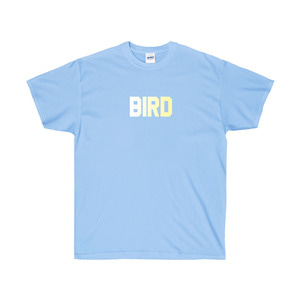 TRC0114  버드티셔츠, 하늘색, 커플티 /그래픽반팔티셔츠, 라운드면티, 라운드반팔티, 기본면티셔츠, 반팔티셔츠