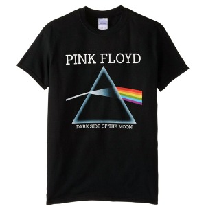 핑크플로이드 블랙 Impact Men&#039;s Pink Floyd Dark Side Of The Moon T-Shirt  [반팔티셔츠]